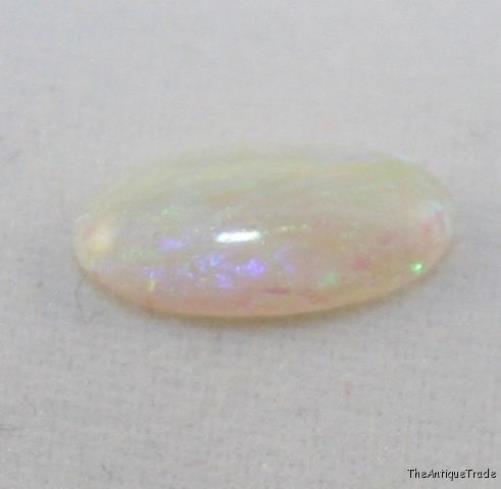 Natural Opal gemstone cabochon AAA 5x10 oval op10