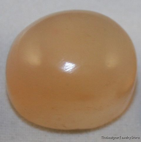 Natural peach Moonstone 13x16 oval Cabochon 19.5ct mu2