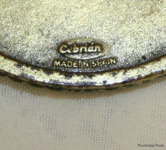 Vintage Spanish Cebrian Football medal in original box