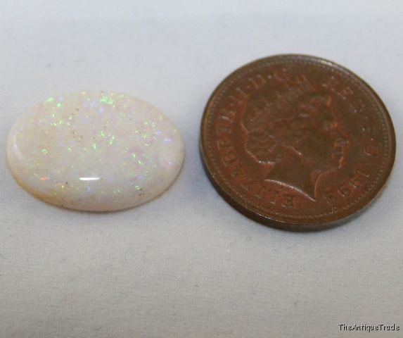 Natural Opal gem cabochon AAA 13x18 oval 6.6ct op11