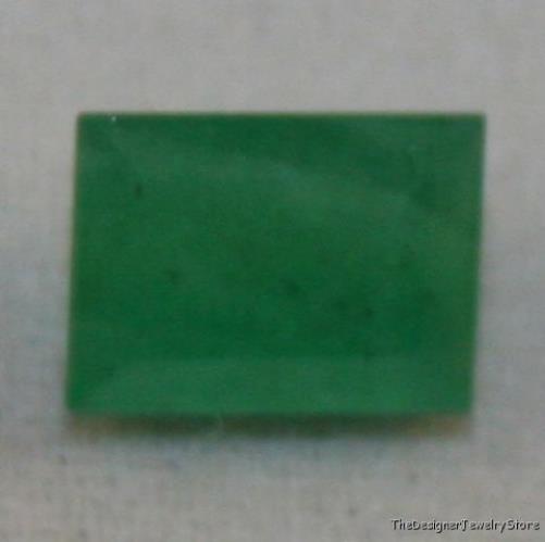 Natural Emerald 5x6.8 octagon 1ct faceted A gem 14