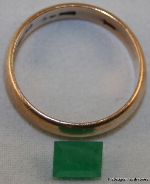 Natural Emerald 5x6.8 octagon 1ct faceted A gem 14
