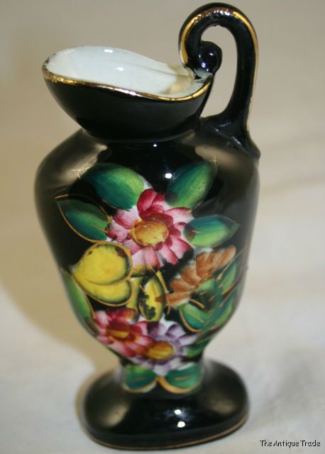 Superb Vintage hand painted porcelain jug miniature