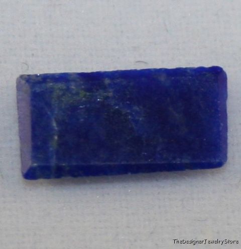Afghan Lapis Lazuli 5x10 gem rectangle cabochon la14