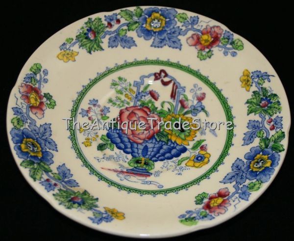 Antique British Masons patent Ironstone plate