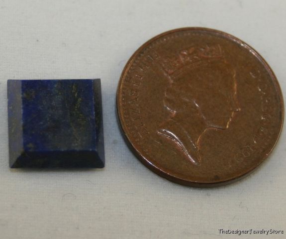 Afghan Lapis Lazuli 11mm gem square cabochon 5.8ct la17