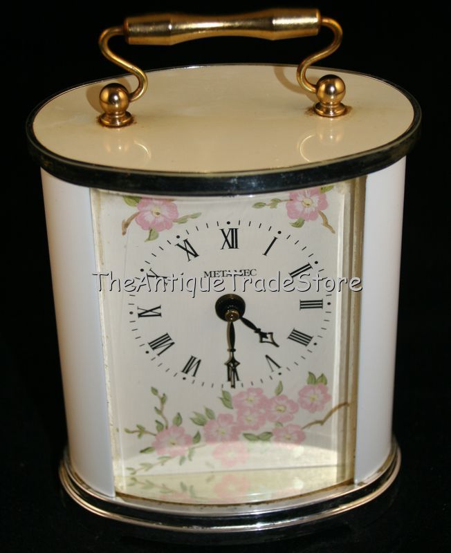 Vintage British Metamec carriage clock