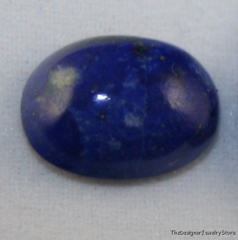 Afghan Lapis Lazuli 8x11 gem oval cabochon 3ct la19