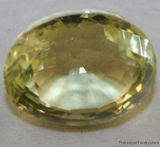 Lemon Citrine 17x22x14 oval cut 35.9ct gemstone ci01