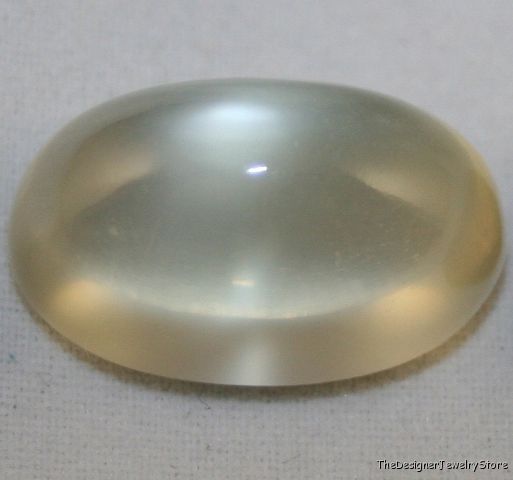 Natural clear Moonstone 12x19 oval Cabochon 15ct mu11