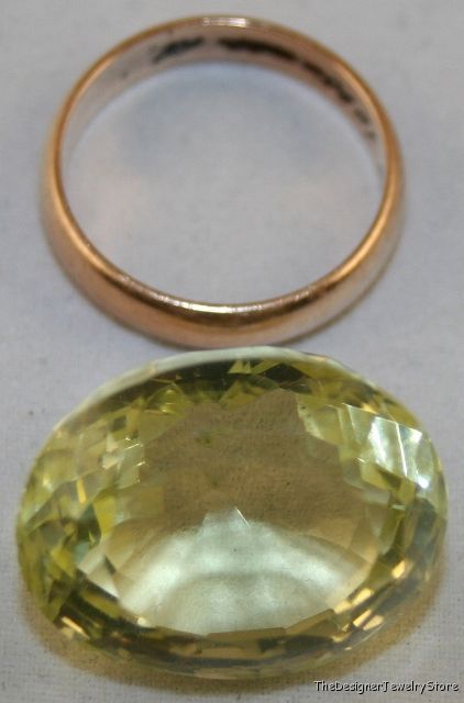 Lemon Citrine 17x22x14 oval cut 35.9ct gemstone ci01
