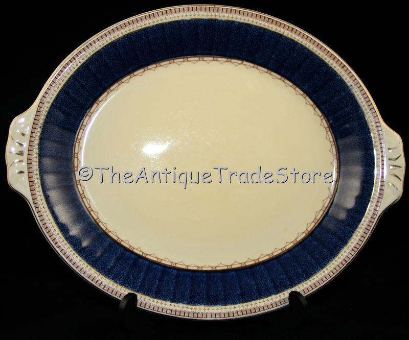 30s Grindley porcelain Art Deco bread and butter dish