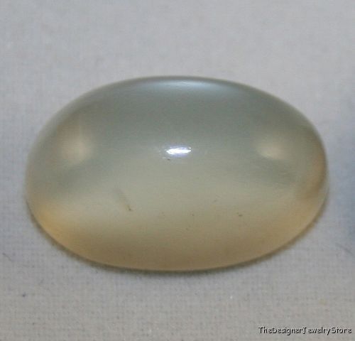 Natural clear Moonstone 10x17 oval Cabochon 11ct mu16