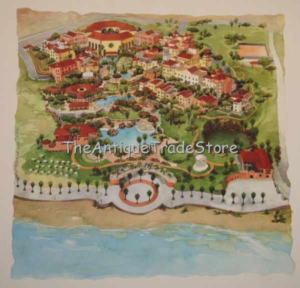 Spanish Architectural print by Cristina Tabers De Nanz