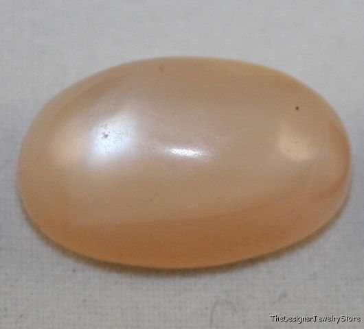 Natural pink Moonstone 11x17 oval Cabochon 10.4ct mu20
