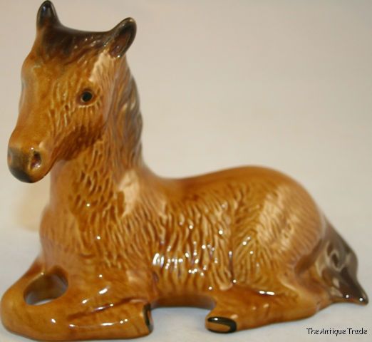 Vintage British Art Deco ceramics Horse model ornament