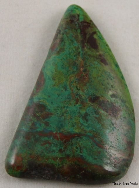 Chrysocolla Arizona 25x42 free form cabochon gem sa5