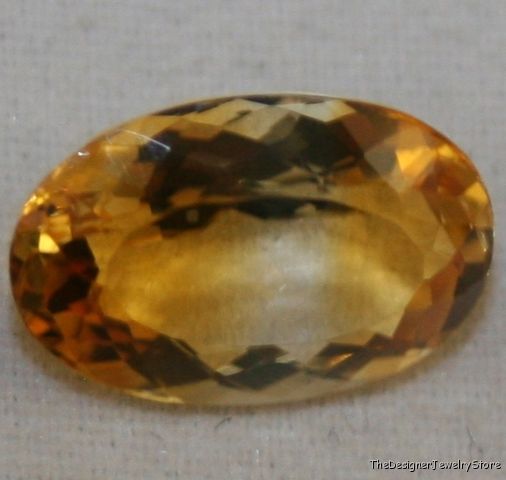 Golden Citrine 8x12 oval cut 2.4ct gemstone ci12