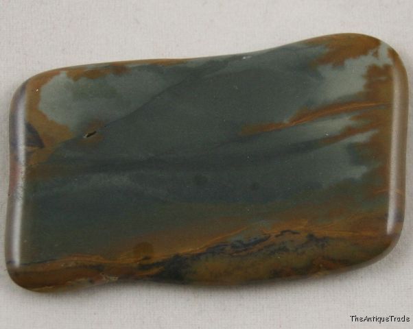 Idaho picture jasper 26x44 free form cabochon gem sa6