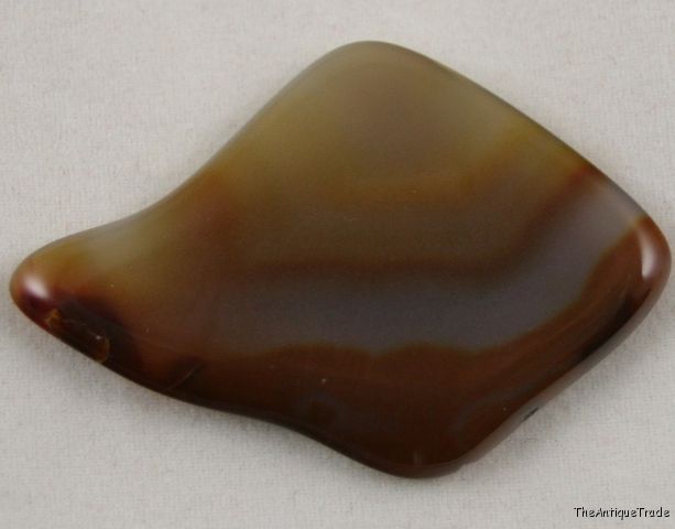 Brazilian Agate 31x45 free form cabochon gemstone sa7