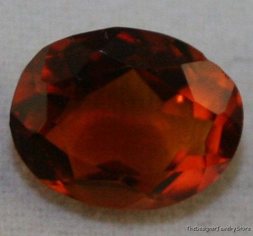 Madeira red Citrine 8x10 al cut 2.3ct gemstone ci19