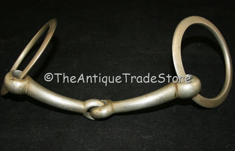 Vintage Horse harness Never rust EQ Co Bit mouthpiece