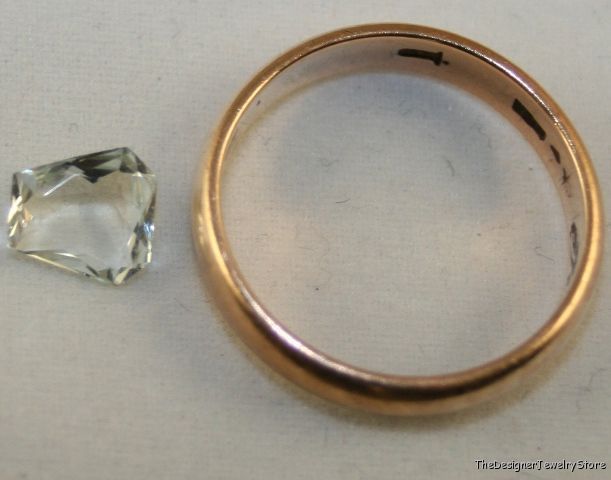 Natural Aquamarine gem 7mm faceted hexagon 0.8ct aq15