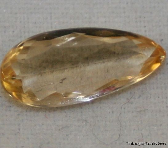 Natural Imperial Golden Topaz 5x11 faceted 1.25ct  tz20