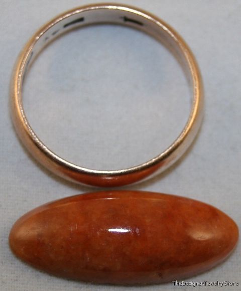 Natural red Jadeite Jade 10x24 cabochon 9.8ct gem ja1