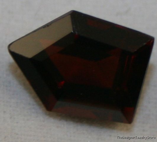 Natural Almandine Garnet 8x11 fancy cut 4.5ct gem ga2
