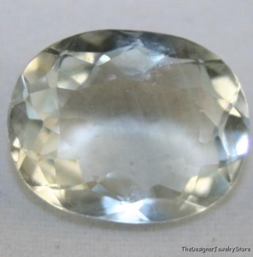Natural Aquamarine gem 11x15 faceted oval 6.8ct aq18