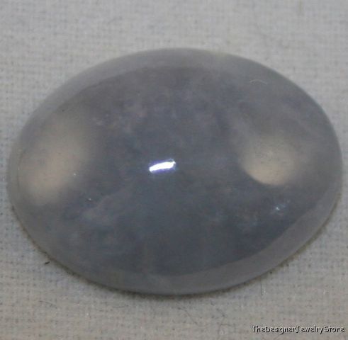 Natural blue Jadeite Jade 12x16 cabochon 7.7ct gem ja4