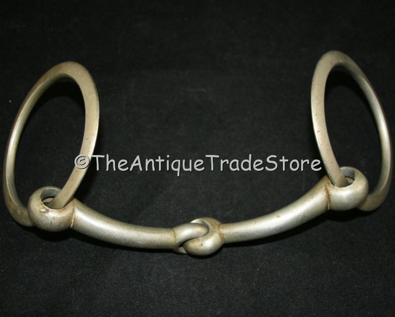 Vintage Horse harness Never rust EQ Co Bit mouthpiece