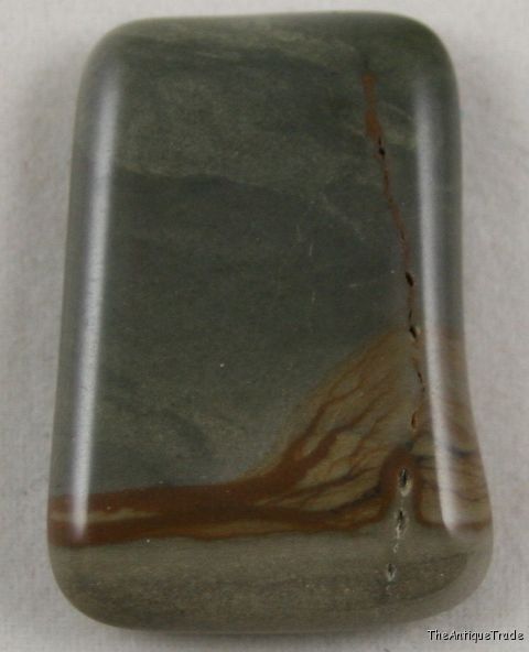 Idaho picture jasper 20x31 free form cabochon gem sa21