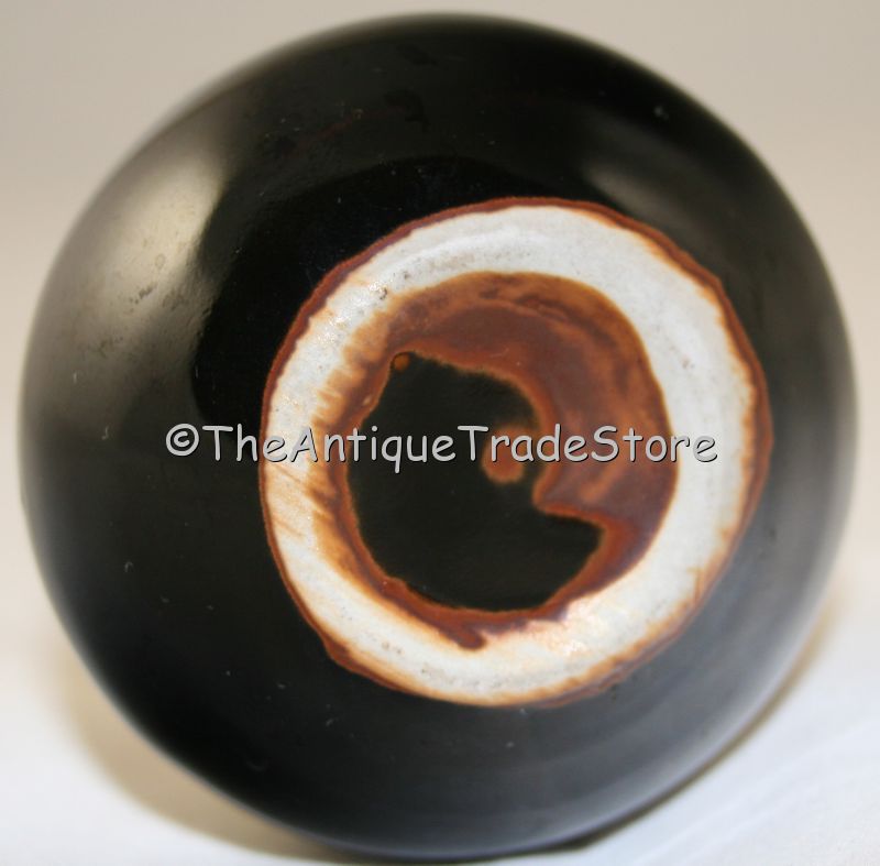 Vintage British ceramic pottery Inkwell ink bottle