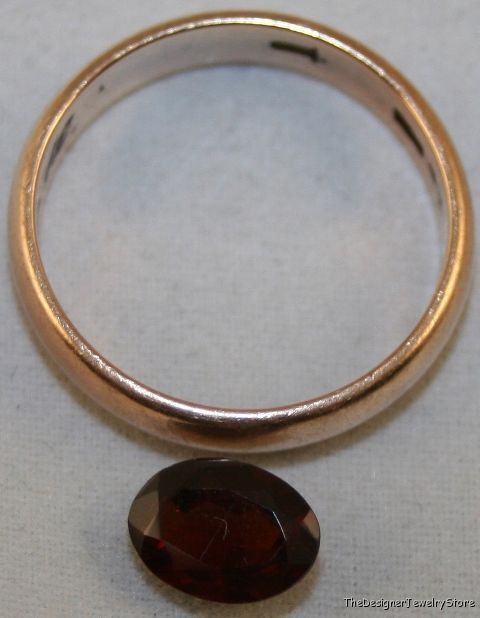 Natural Almandine Garnet 6x8 oval cut 2.2ct gem ga9