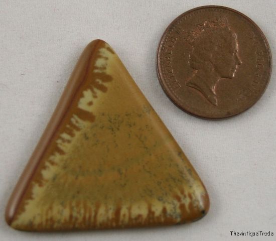 Owyhee jasper 32x32 free form cabochon gem sa24