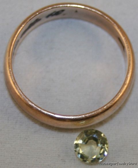 Natural Andradite green Garnet 5mm round 0.55ct ga11