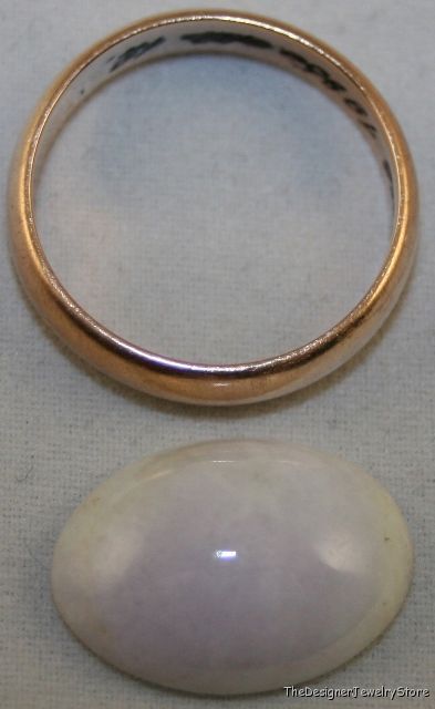 Natural white Jade 12x17 cabochon 9.4ct gem ja14