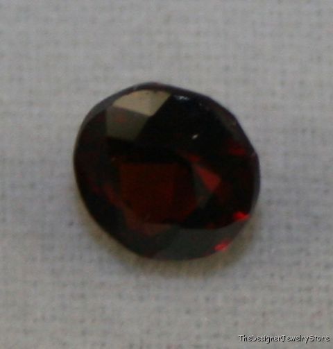 Natural Almandine Pyrope Garnet 5mm round 0.7ct ga18