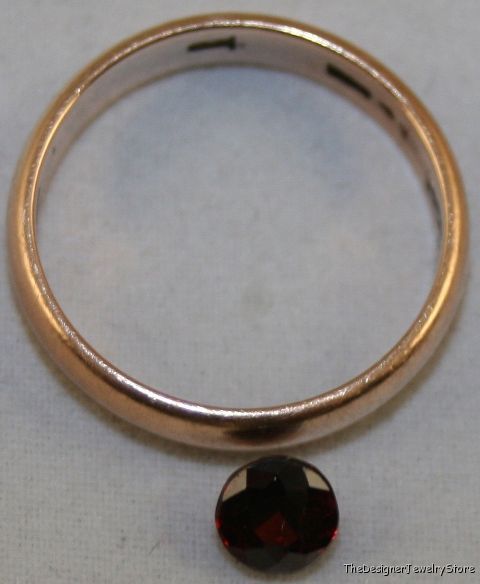 Natural Almandine Pyrope Garnet 5mm round 0.7ct ga18