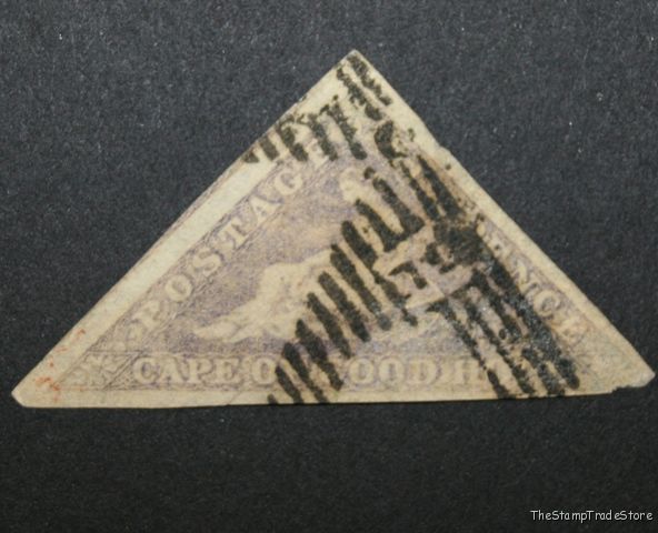Cape of Good Hope Triangular Stamp 6d. 1855-63