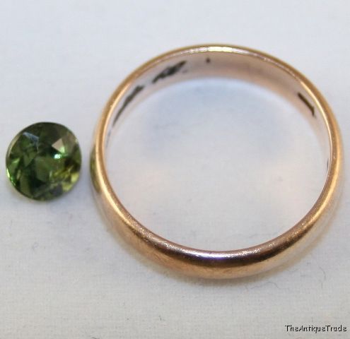Natural green Tourmaline 6.5mm faceted round 1ct tu18