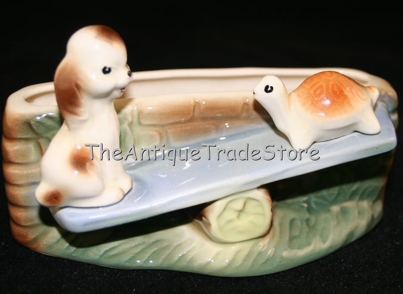 Vintage British porcelain vase Hornsea Fauna 19