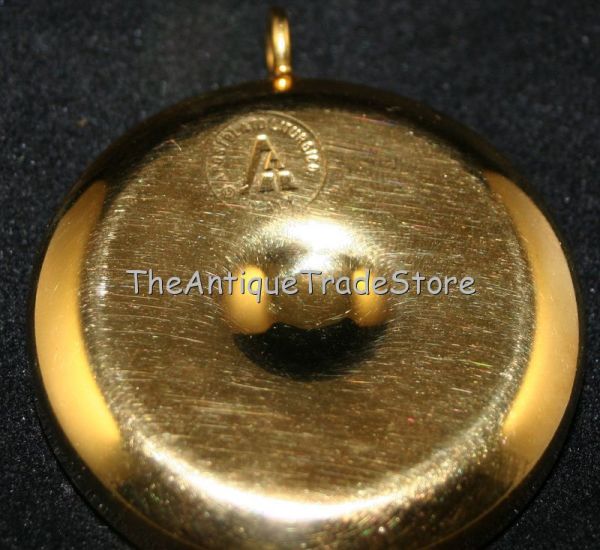 Italian Apostolato Liturgico compact box metal w enamel