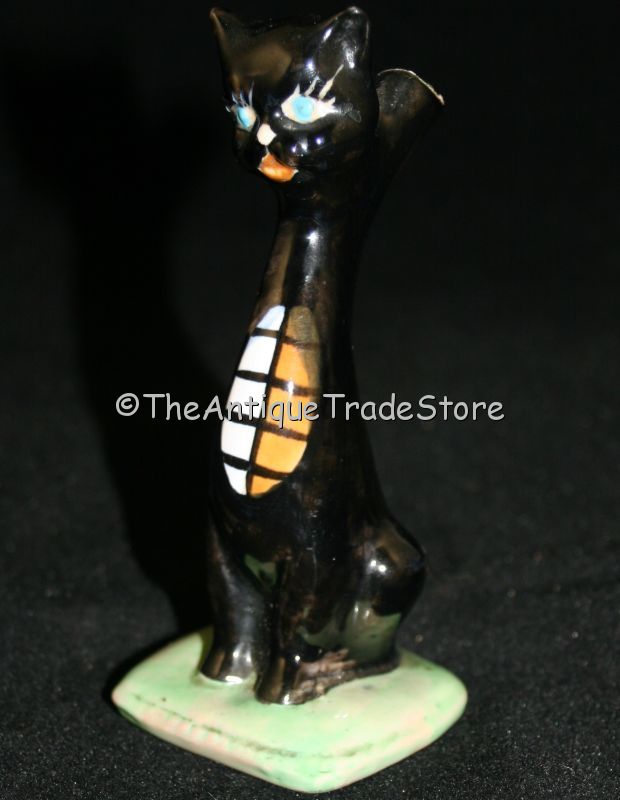 Vintage Italian ceramic Girolamo small bottle figurine