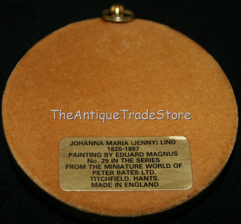 Vintage 80 British Johanna Marria miniature Peter Bates