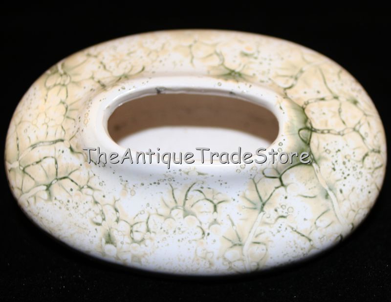 Vintage unbranded table top lighter Delft ceramic base