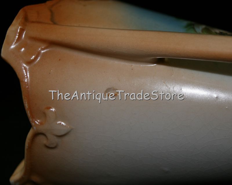 Antique Austria ceramic Art Deco style Vase