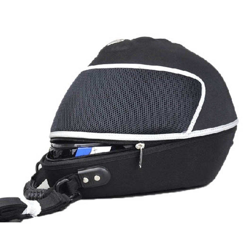 Black Helmet Bag PROBIKER Motorcycle Backpack Luggage Case Backpack